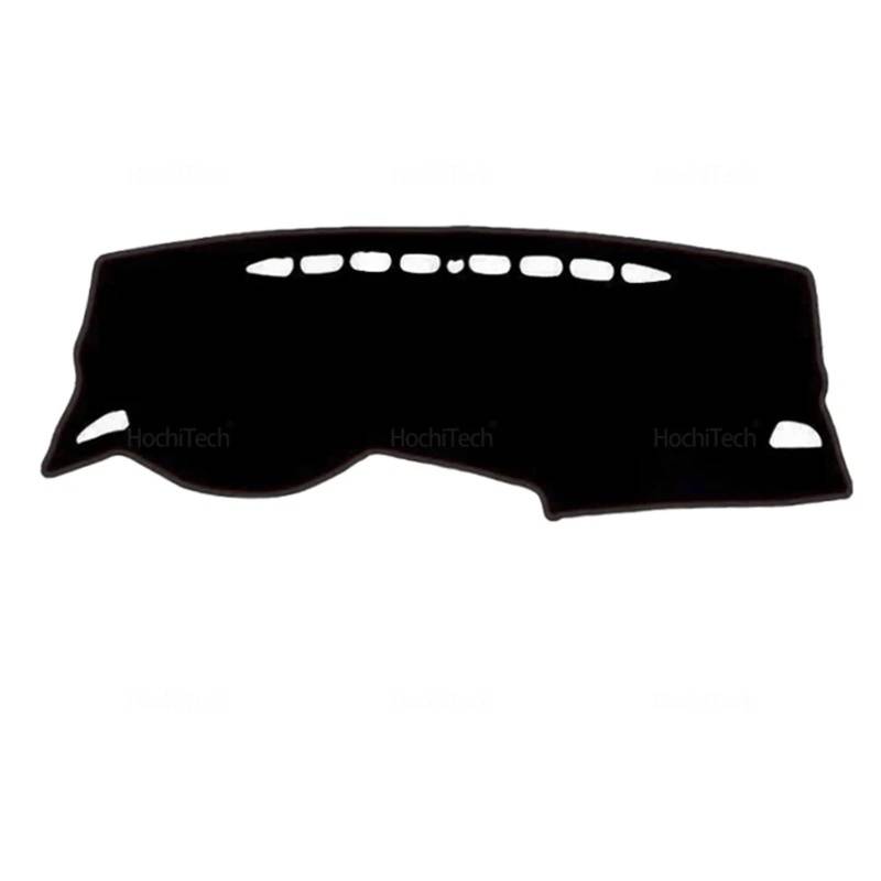 Mittelkonsole Matte Für MG5 Für MG Für GT 2020-2023 Anti-Rutsch-Armaturenbrettabdeckung Auto-Armaturenbrettabdeckung Vermeiden Lichtpad-Instrumententafelmattenteppiche Armaturenbrett Matte(Black Edge) von Vvhabpm