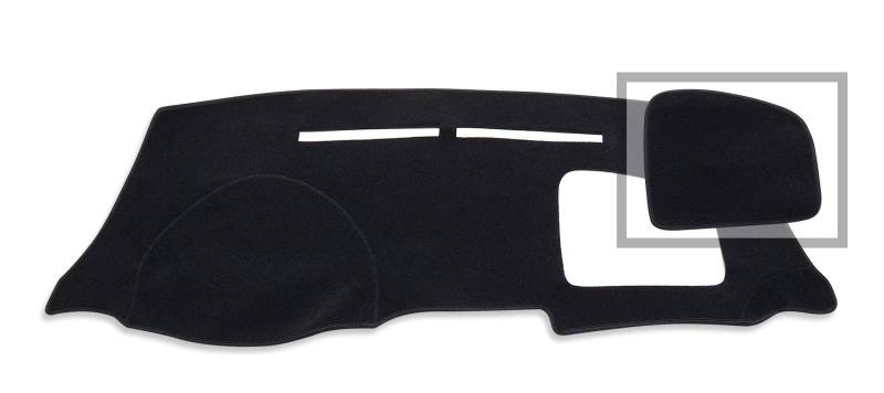 Mittelkonsole Matte Für Note Für E12 Auto Dashboard Matte Zubehör 2012-2023 Sonnenschutz Schutz Pad Armaturenbrett Matte(Left Rudder) von Vvhabpm
