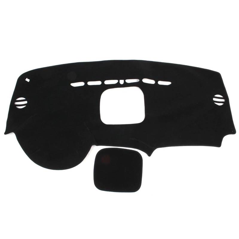Mittelkonsole Matte Für Peugeot 3008 2013 2014 2015 LHD Auto Black Pad Armaturenbrettabdeckung Anti-Rutsch-Matte Sonnenschutz-Dashmat-Zubehör Armaturenbrett Matte von Vvhabpm