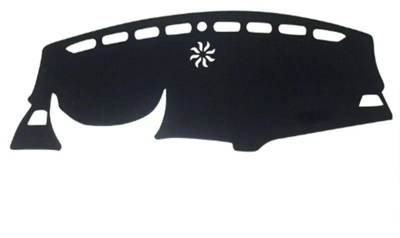 Mittelkonsole Matte Für Peugeot 3008 5008 Für GT 2017 2018 2019 2020 Zubehör Auto Dashboard Abdeckung Matte Sonnenschutz Pad Instrument Panel Teppiche Anti-uv Armaturenbrett Matte(Red Side) von Vvhabpm