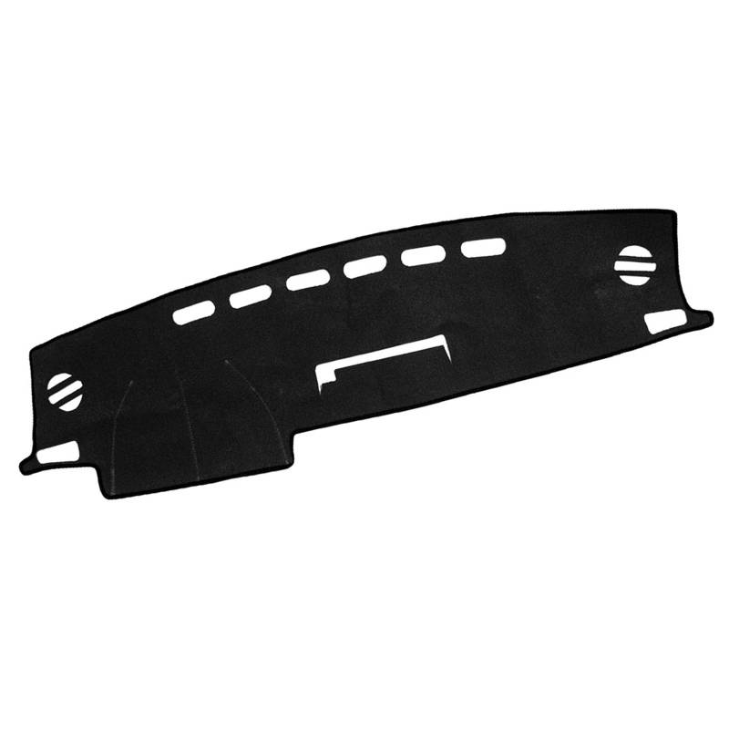 Mittelkonsole Matte Für RAV4 2013 2014 2015 2016 2017 2018 LHD Schwarz Auto Dashboard Sonnenschutz Abdeckung Matte Pad Teppich Visier Polyester Armaturenbrett Matte von Vvhabpm