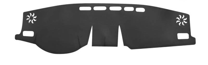 Mittelkonsole Matte Für RAV4 2019 2020 2021 2022 2023 2024 LHD 1 Stücke Leder Auto Dashmat Armaturenbrett Abdeckung Pad Auto Sonnenschutz Matte Zubehör Armaturenbrett Matte von Vvhabpm