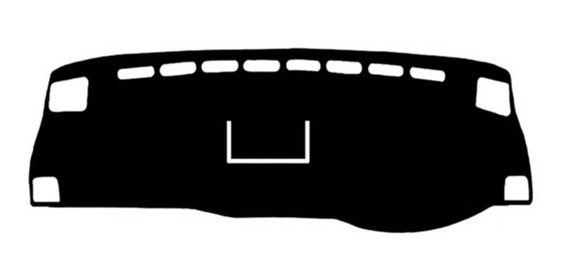 Mittelkonsole Matte Für Suzuki Für Liana 2005 2006 2007 2008 2009 2010 2011 2012 2013 Auto-Dashboard Abdeckung Matte Pad Dash Sonnenschutzdach Teppich Teppich Zubehör Armaturenbrett Matte(RHD With Clo von Vvhabpm