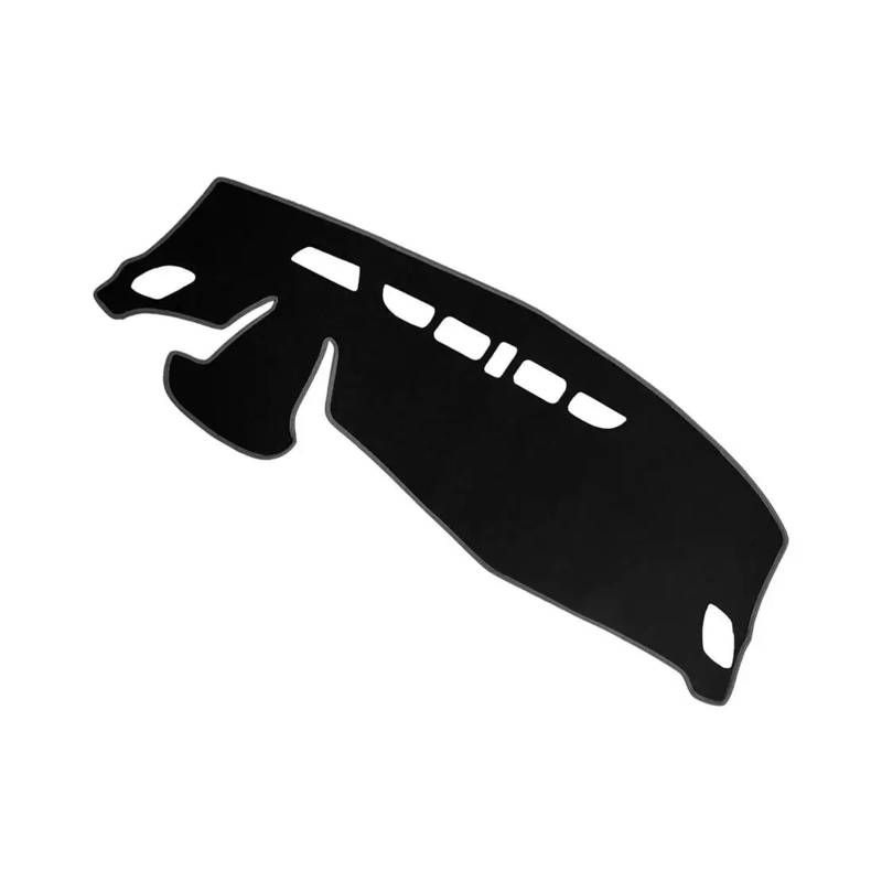 Mittelkonsole Matte Für Trax 2024 2025 Dashboard Abdeckung Pad Dashmat Dash Matte LHD Schwarz Polyester Armaturenbrett Matte von Vvhabpm