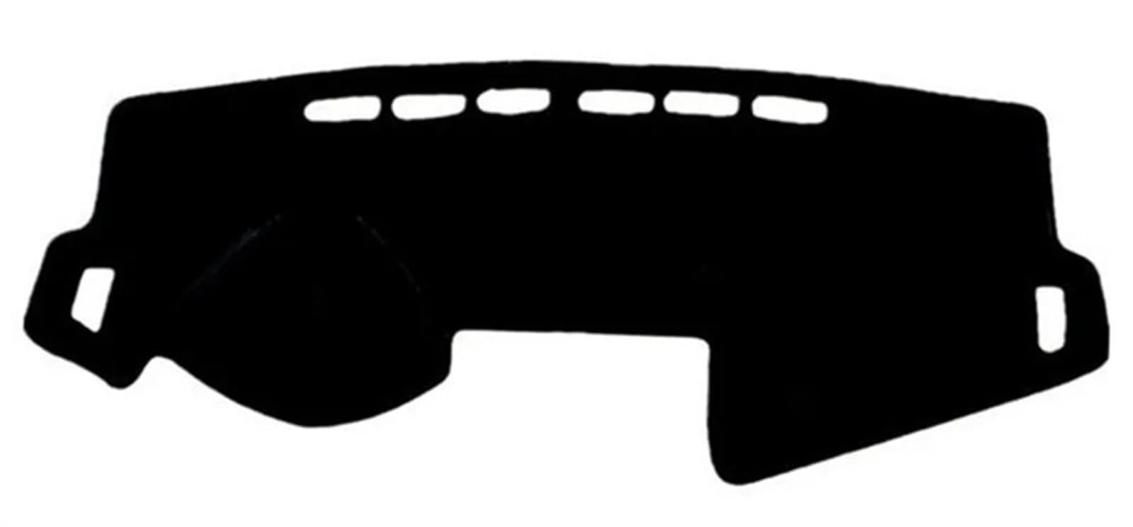 Mittelkonsole Matte Für Vios Für Yaris 2014 2015 2016 2017 2018 2019 Armaturenbrett-Abdeckungsmatte Anti-Glare Dash Sonnenschutz-Teppich Teppich Autozubehör Armaturenbrett Matte(Left Hand Drive) von Vvhabpm