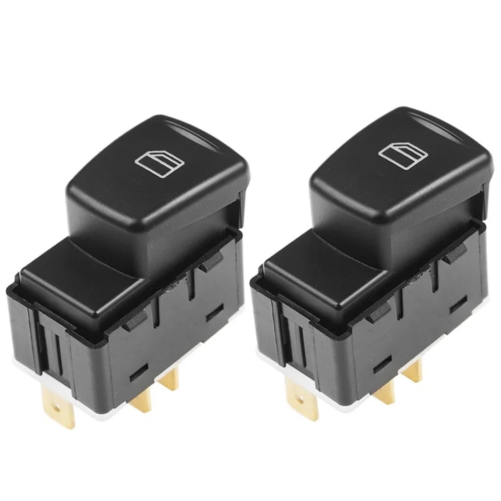 Power Fensterheber Für Benz Für Smart Für Forfour 454 2004-2006 A4548201010 Vorne Links Und Rechts Auto Power Fenster Schalter Fensterheber Schalter(2pcs) von Vvhabpm