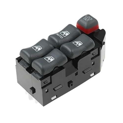 Power Fensterheber Für Chevrolet Für Cavalier 2000-2005 22610145 Power Fenster Master Switch 22652693 31028282 88894539 19244657 Fensterheber Schalter(Gray) von Vvhabpm