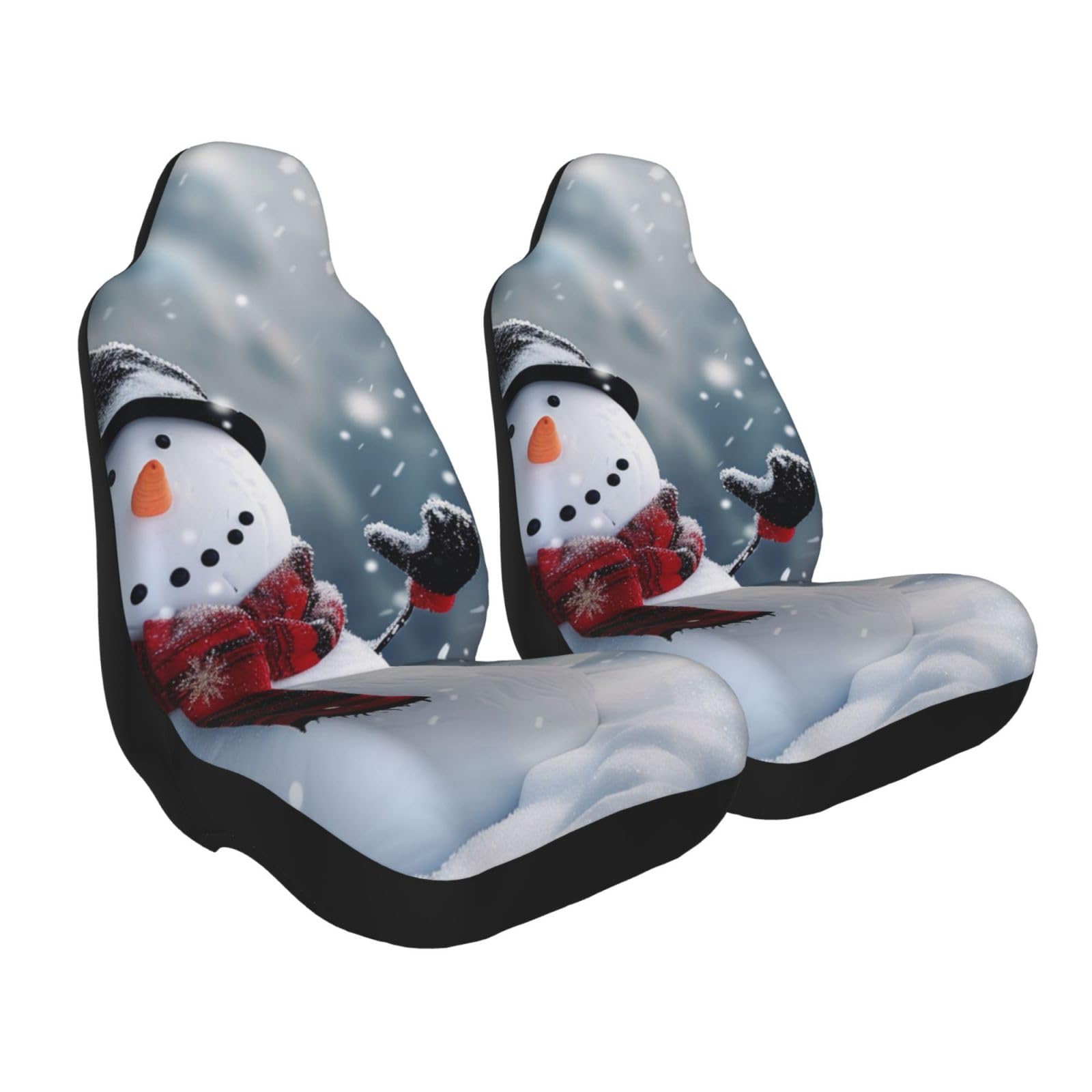 Vvtdesa Autositzbezüge mit Weihnachtsmotiv "Happy Snowman", 1 Stück, schützen Sie Ihre Vordersitze und verbessern Sie Ihren Stil Vvtdesa Autositzbezüge mit Weihnachtsmotiv "Happy Snowman", 1 Stück, schützen Sie Ihre Vordersitze und verbessern Sie Ihren Stil von Vvtdesa