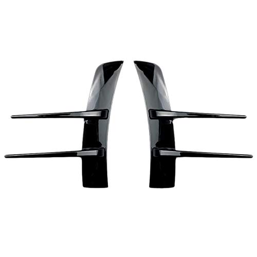 schwarz Frontstoßstange Spoiler Flanke Windmesser für eine A180 A200 A220 W177 (schwarz) von Vycowb