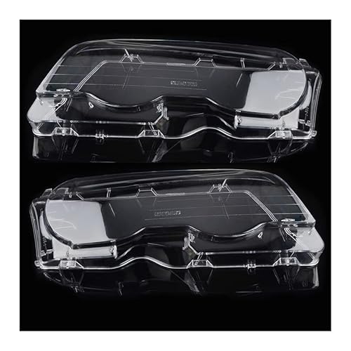 Scheinwerferglas Scheinwerfer Clear Objektivabdeckung Lampenschirm for die Verwendung For BMW 3 Serie E46 Coupé/Cabrio Pre-Facelift 2000-2003 M3 00-06 Shell Car Accessoires Auto Scheinwerfer Objektiv von WABTU