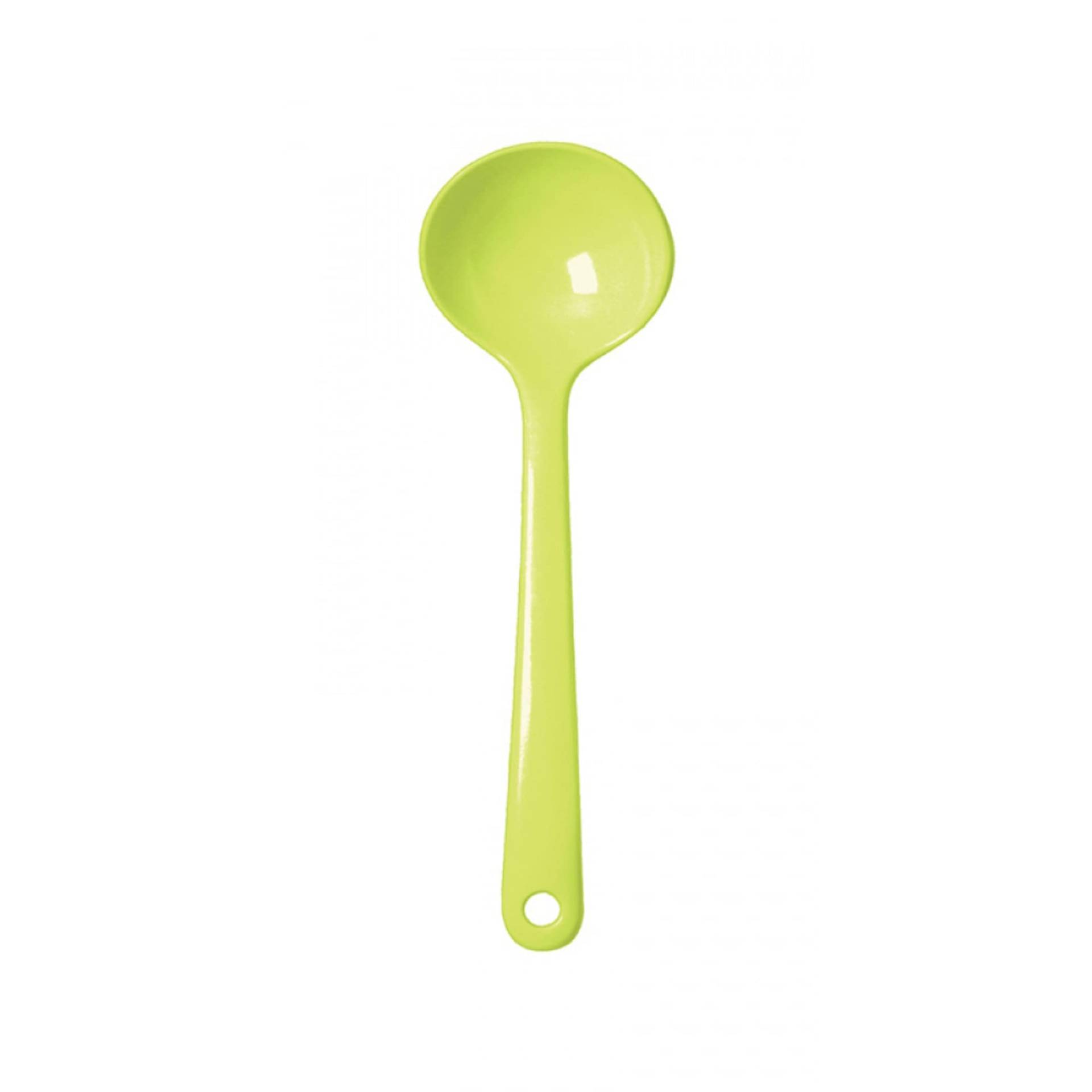 WACA 0255 Schöpfkelle Küchenhelfer Mehrwegartikel, Farbe:apfelgrün, Größe:130 ml von WACA