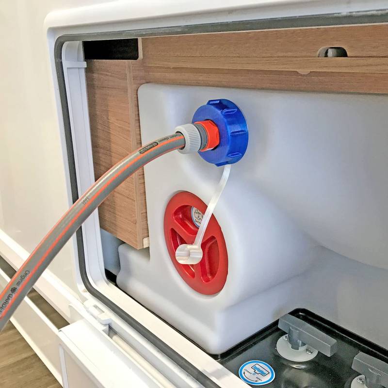 WAFA+ 7F Wassertankdeckel & Fülladapter, Feingewinde für Knaus, Weinsberg von WAFA