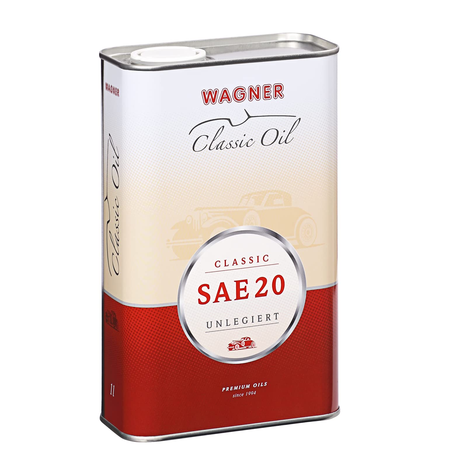 WAGNER Classic Motorenöl SAE 20 / SAE 20W/20, unlegiert - 420001-1 Liter von WAGNER Spezialschmierstoffe GmbH & Co. KG