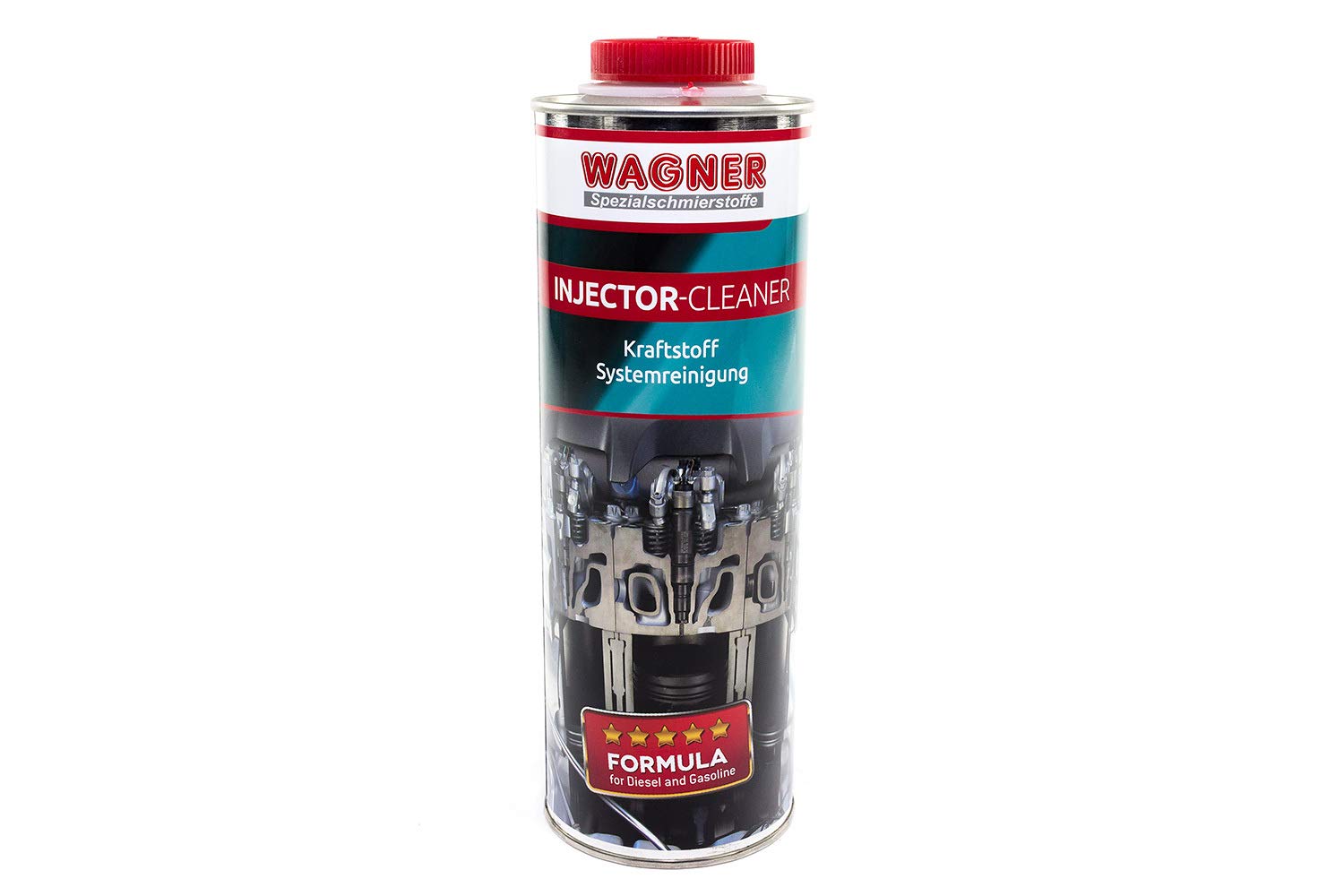 WAGNER Injector Cleaner Kraftstoffsystem-Reinigung für Diesel-Motoren - 047001 - 1 Liter von WAGNER Spezialschmierstoffe GmbH & Co. KG