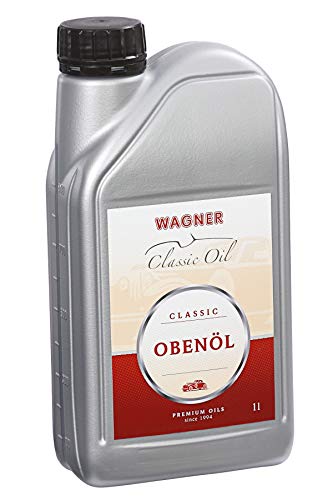 WAGNER Obenöl - Vollsynthetisches Benzin & Diesel Additiv für Flathead & IOE Motoren | Schmierung und Verschleißschutz für Motoren, Diesel & Benzin Additiv für Motoröl und Kraftstoff |1 Liter von Wagner