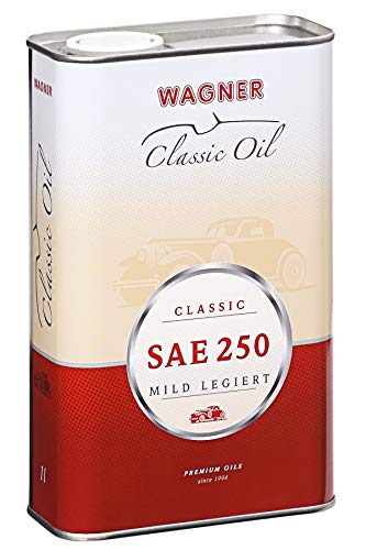 WAGNER Oldtimer-Getriebeöl SAE 250, mild legiert - 525001-1 Liter von WAGNER Spezialschmierstoffe GmbH & Co. KG