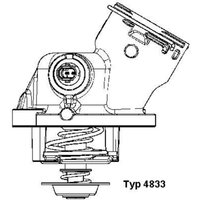 Thermostat, Kühlmittel WAHLER 4833.100D Thermostat, Kühlmittel WAHLER 4833.100D von Wahler