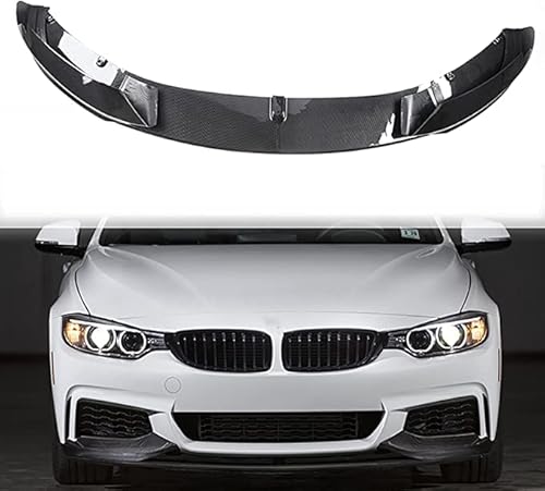 Auto-frontlippe ABS Spoiler für BMW 4 Series F32 F33 F36 2014~2020 M Sport, Frontschürze Lippe, Body Kit Schutz Zubehör, Auto Frontlippe Separator Car Karosserie-Anbauteile von Homry