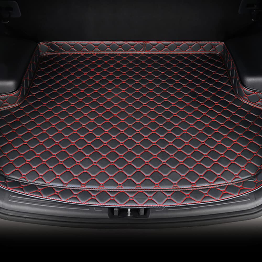 Auto Kofferraummatten, für Alfa Romeo Stelvio 2017-2021 Langlebig Wasserdicht Antirutsch Schutzmatten Teppiche ZubehöR,D von WAIKUB