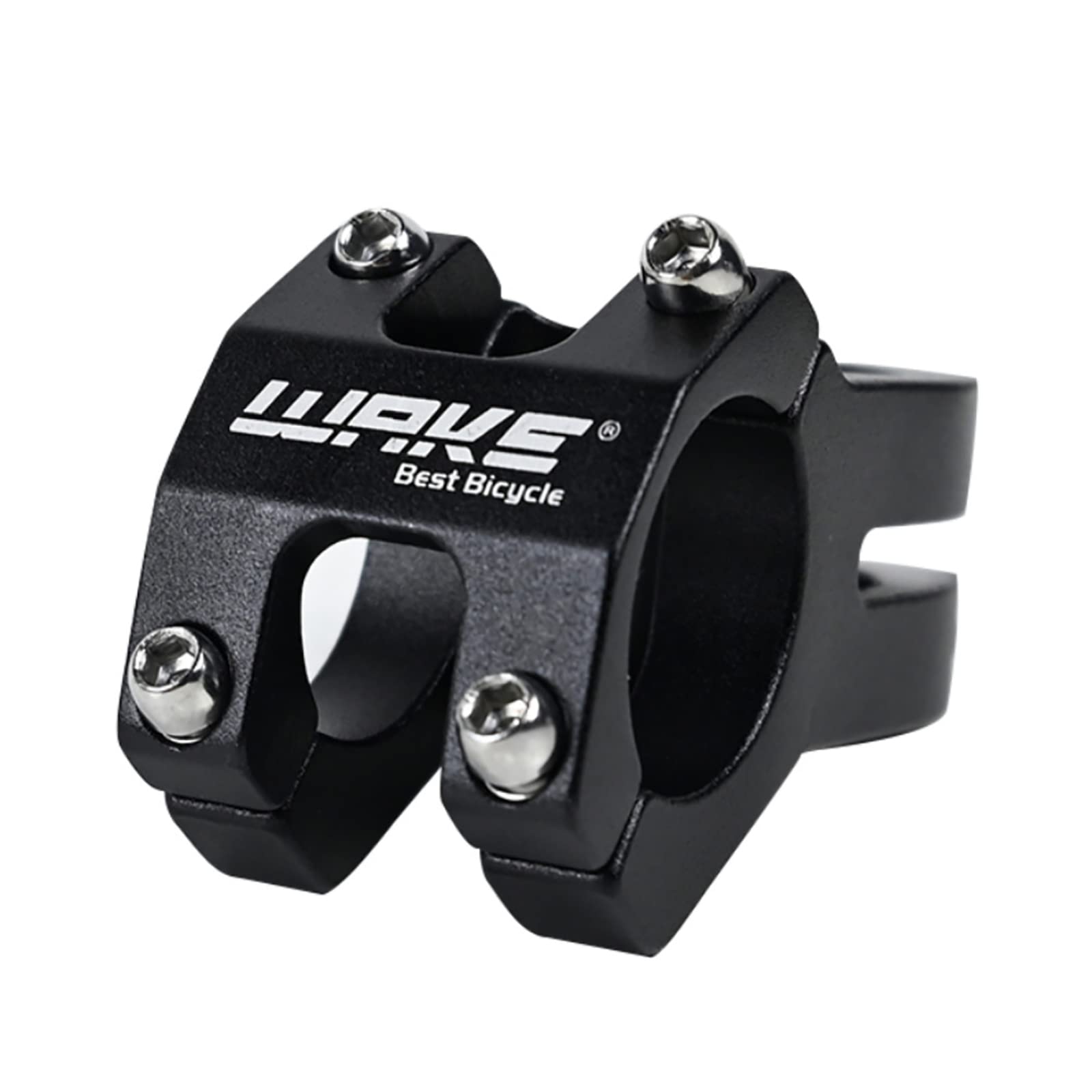 Wake Fahrrad Vorbauten, Aluminiumlegierung Mountainbike Vorbau, Fahrradlenker Vorbau für Die meisten Fahrrad BMX MTB Rennrad 31,8mm 45mm Schwarz Wake Fahrrad Vorbauten, Aluminiumlegierung Mountainbike Vorbau, Fahrradlenker Vorbau für Die meisten Fahrrad BMX MTB Rennrad 31,8mm 45mm Schwarz von WAKE