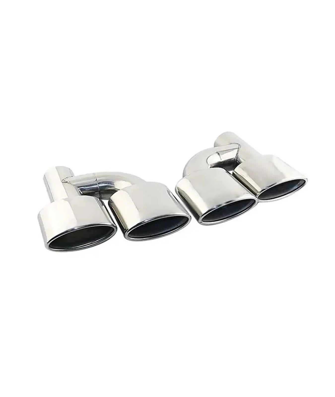 Auspuffblende 1 Paar Schnittstelle 63 Mm Doppelauspuffblende Aus Edelstahl Schräg Oval Gerolltes Auto-Schalldämpfer-Endrohr Für W211 Für W204 Für C63 Auto Auspuff Schalldämpfer Auspuffblende 1 Paar Schnittstelle 63 Mm Doppelauspuffblende Aus Edelstahl Schräg Oval Gerolltes Auto-Schalldämpfer-Endrohr Für W211 Für W204 Für C63 Auto Auspuff Schalldämpfer von WALEQW