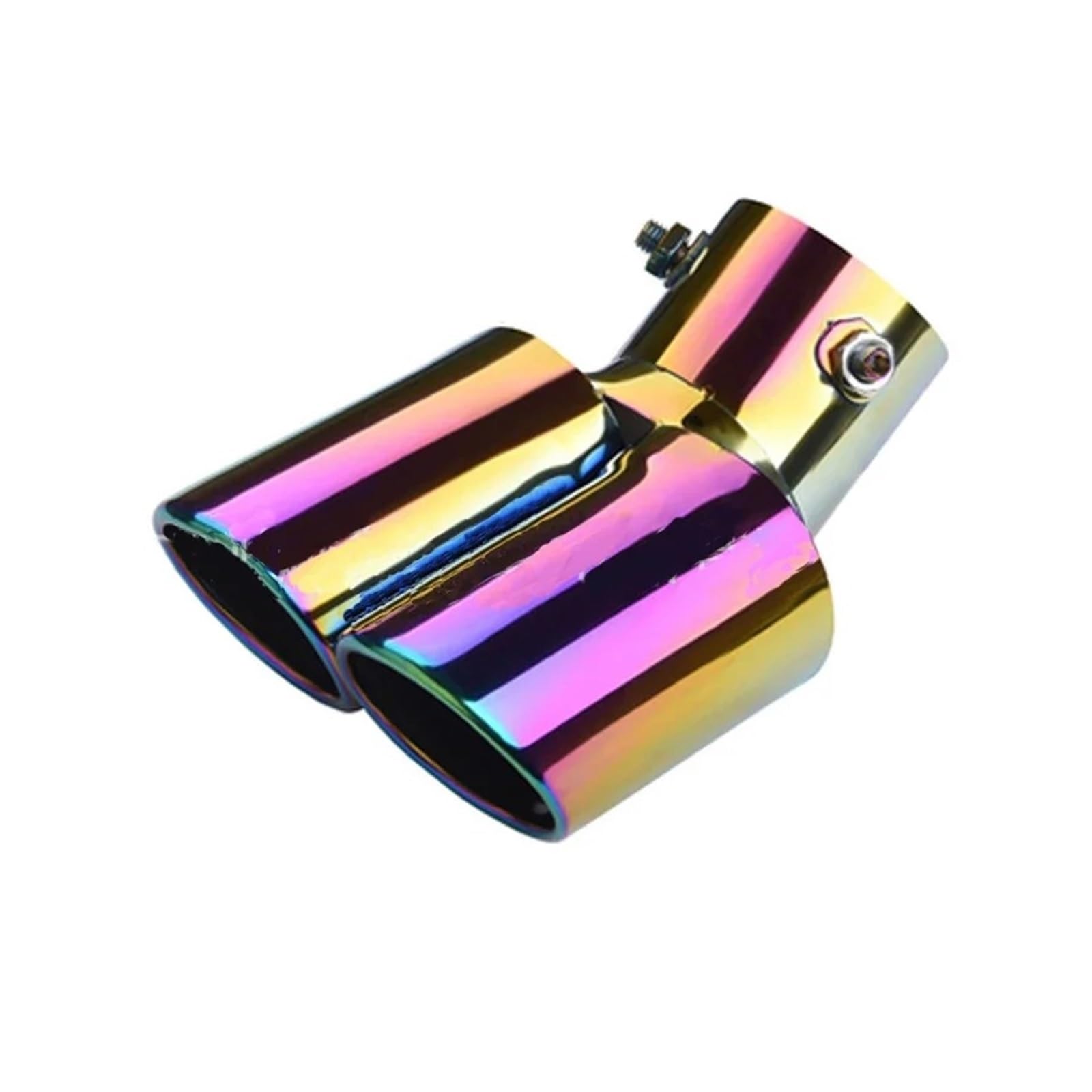 Auspuffblende 64 Mm Universal-Auspuffendrohr Mit Doppeltem Durchgang Auspuffschalldämpfer-Endrohr Aus Edelstahl Rohrverkleidung Modifiziertes Auspuffendrohr Auto Auspuff Schalldämpfer(Curved Bevel- Co Auspuffblende 64 Mm Universal-Auspuffendrohr Mit Doppeltem Durchgang Auspuffschalldämpfer-Endrohr Aus Edelstahl Rohrverkleidung Modifiziertes Auspuffendrohr Auto Auspuff Schalldämpfer(Curved Bevel- Co von WALEQW