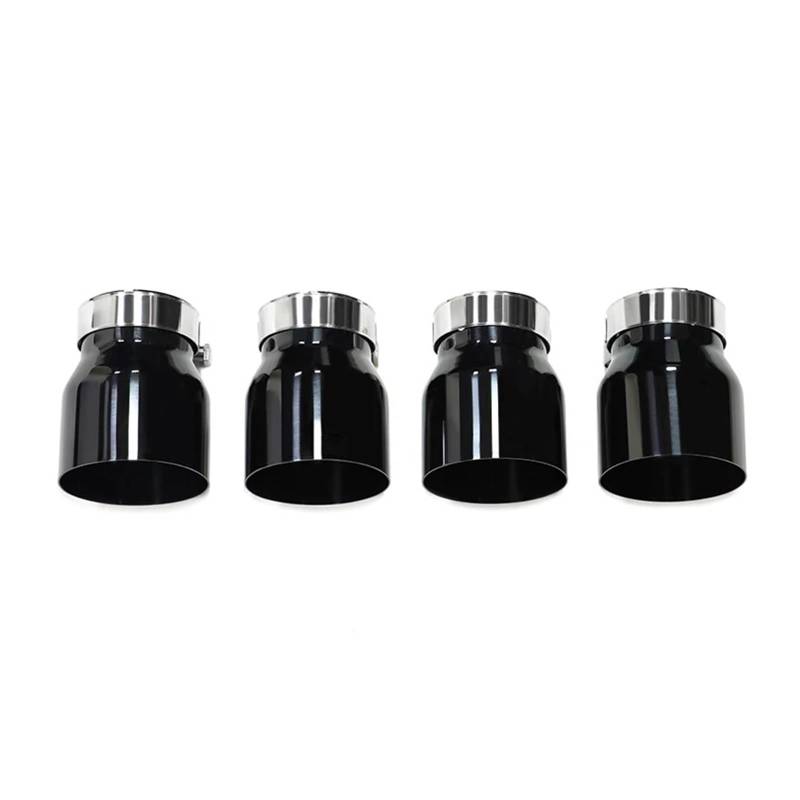Auspuffblende Edelstahl-Auspuffblenden Für F87 Für M2 Für F80 Für M3 Für F82 Für F83 Für M4 Direkte Passform Auspuffblende Endrohrdüse Auto Auspuff Schalldämpfer(Schwarz) von WALEQW