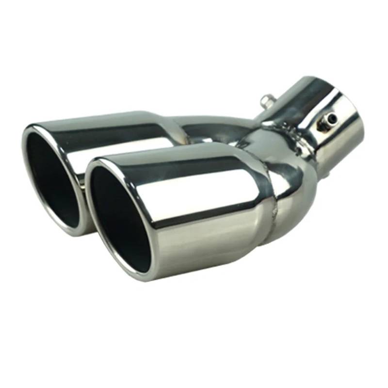 Auspuffblende Edelstahl-Auspuffrohr Schalldämpfer Endrohr Schalldämpfer Spitze Für Mitsubishi Für Outlander 2013-2022 Auto Hinten Schwanz Kehle Zubehör Auto Auspuff Schalldämpfer(Style-5) von WALEQW