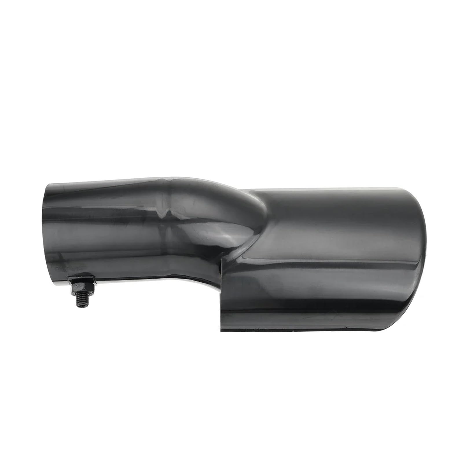 Auspuffblende Hinten Edelstahl Auspuff Schalldämpfer Ende Endrohr Outlet Tipps Für Civic 10th Gen 2016 2017 Schwarz Blau Chrom Auto Auspuff Schalldämpfer(Schwarz) von WALEQW