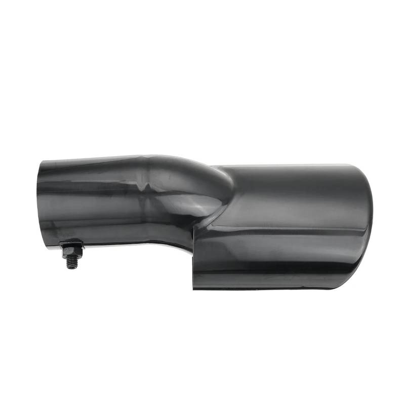 Auspuffblende Hinten Edelstahl Auspuff Schalldämpfer Ende Endrohr Outlet Tipps Für Civic 10th Gen 2016 2017 Schwarz Blau Chrom Auto Auspuff Schalldämpfer(Schwarz) von WALEQW