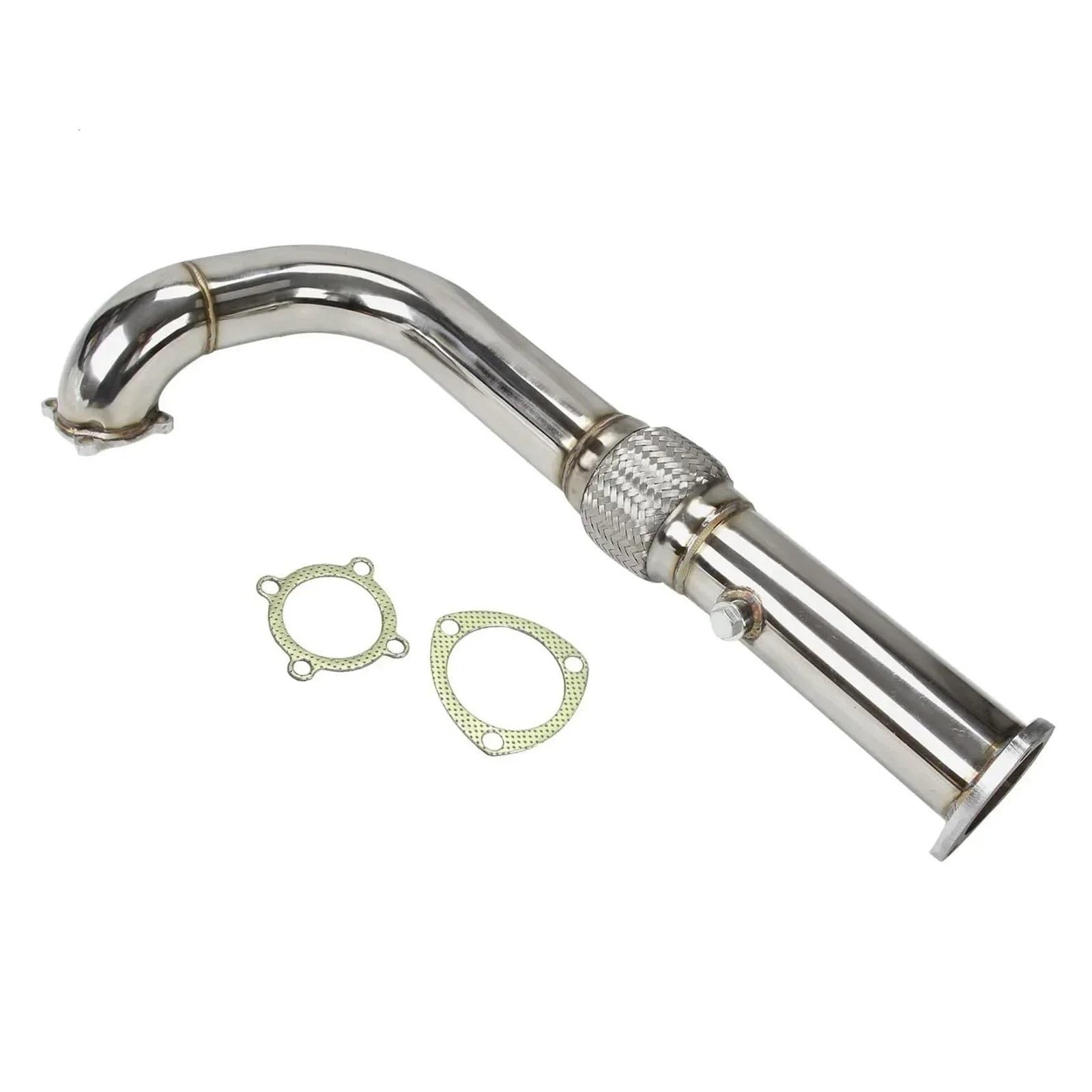 Auspuffblende Racing Edelstahl 3 "Turbo Auspuff Downipipe Für GT35 Für GT35R Abgaskrümmer Autos Motor Teile Auto Auspuff Schalldämpfer Auspuffblende Racing Edelstahl 3 "Turbo Auspuff Downipipe Für GT35 Für GT35R Abgaskrümmer Autos Motor Teile Auto Auspuff Schalldämpfer von WALEQW