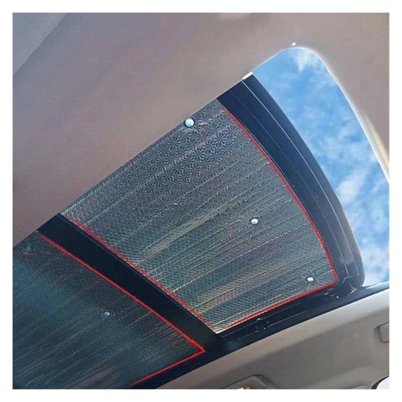 Für VW Für Tiguan MK1 5N 2008 2009 2010 2011 2012 2013 2014 2015 2016 Auto Schiebedach Sonnenschirm Dach Sonnenschutz Wärmedämmung Windschutzscheibe Sonnenblenden Autofenster Sonnenschutz von WALEQW