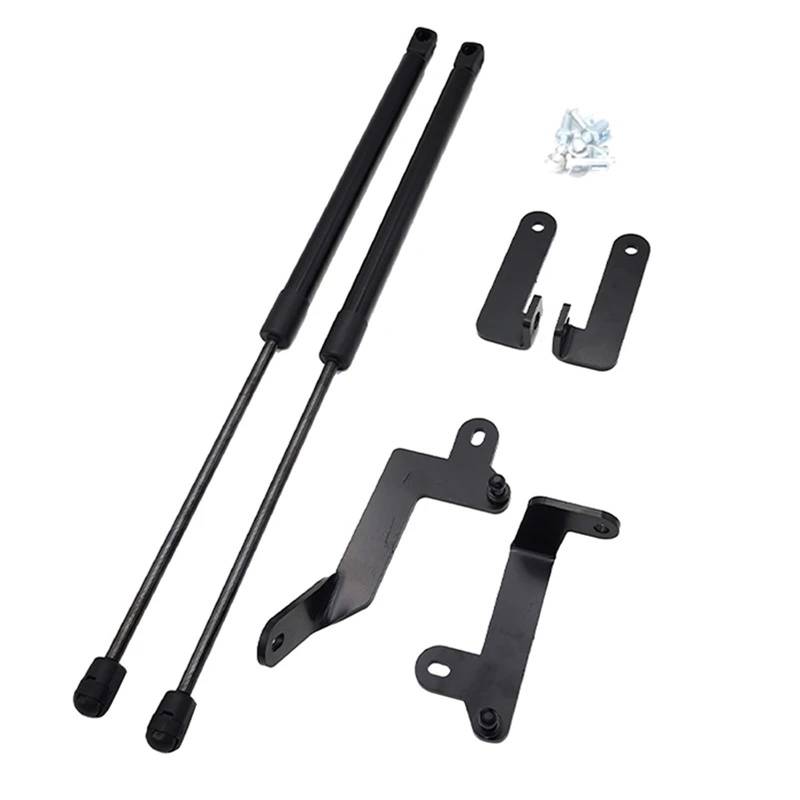 Gasfeder Motorhaube Für Hyundai Für Tucson 2022 2023 2024 Front Hood Bonnet Lift Unterstützung Pole Streben Schocks Hydraulische Stange Gas Quellen Auto Zubehör Haubenlift-Unterstützungen von WALEQW