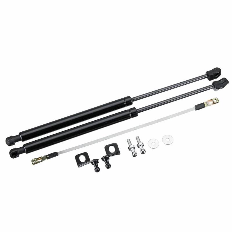 Gasfeder Motorhaube Für Jeep Für Kompass 2017-2022 Front Motor Hood Shock Unterstützung Strut Bar Requisiten Stange Gas Frühling Halterung Auto Zubehör Haubenlift-Unterstützungen von WALEQW