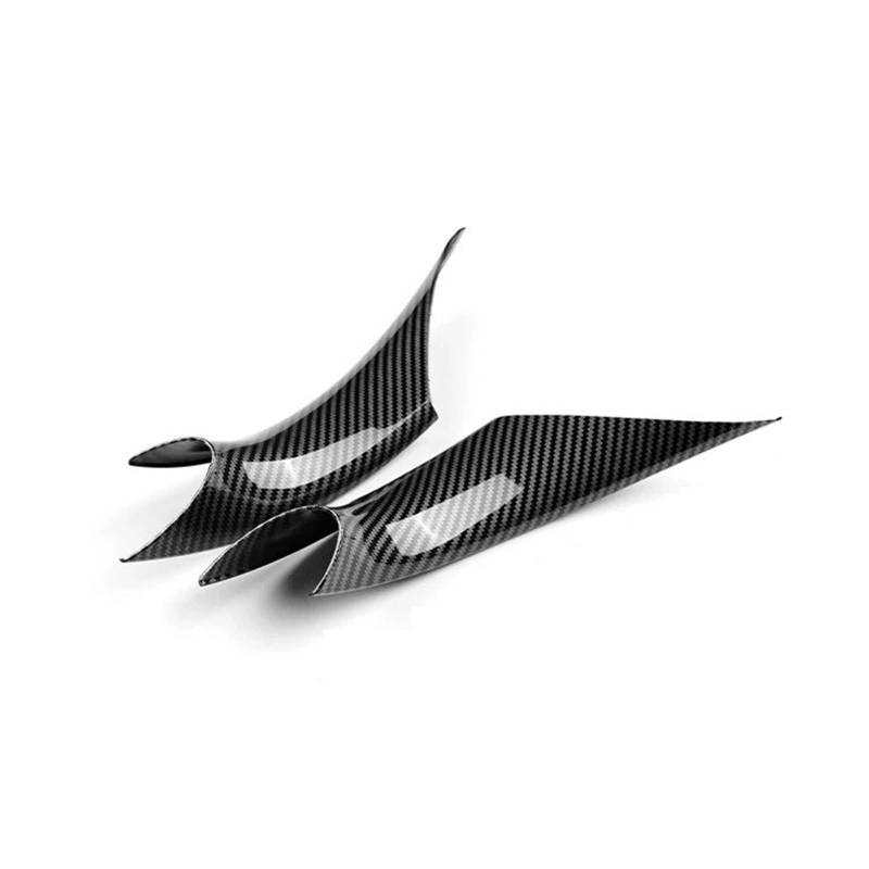 Innen Links Rechts Türgriff Für 3 4 Serie F30 F31 F34 F80 F32 F36 F82 2012-2018 ABS Carbon Look Schwarz Matt Innentürgriff Pull Trim Abdeckung Türgriff Innentür Auto von WALEQW