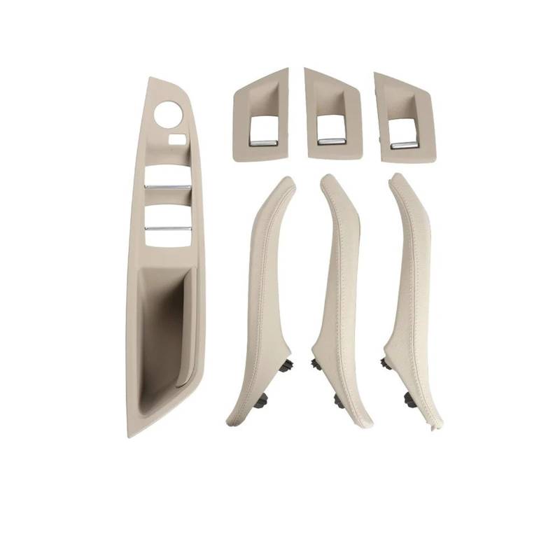 Innen Links Rechts Türgriff Für 5 Series F10 F11 2010 2011 2012 2013-2017 Links Rechts Seite Fahrer Autos Innen Leder Türgriffe 7PCS Vollständigen Satz 51417225866 Türgriff Innentür Auto von WALEQW