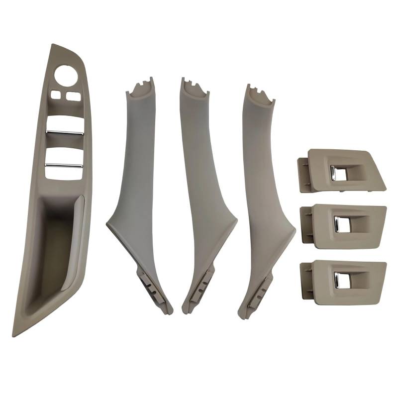 Innen Links Rechts Türgriff Für 5 Series F10 F11 2011-2016 7PCS LHD Autotürgriff Innentürverkleidung Griff Pull Cover Set Fensterschalter Armlehnenscheibe Türgriff Innentür Auto von WALEQW