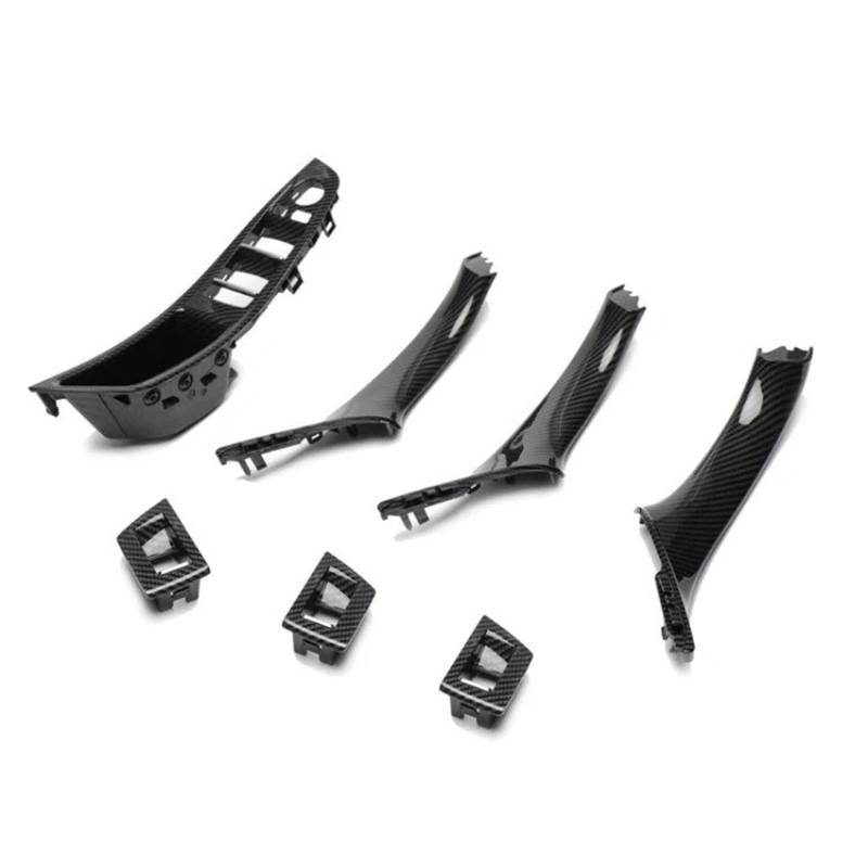 Innen Links Rechts Türgriff Für 5 Series F10 F11 520 525 Linkslenker LHD 2010–2017 Beige Schwarz Auto-Innentürgriff Innentürverkleidung Pull-Trim-Abdeckung Türgriff Innentür Auto von WALEQW
