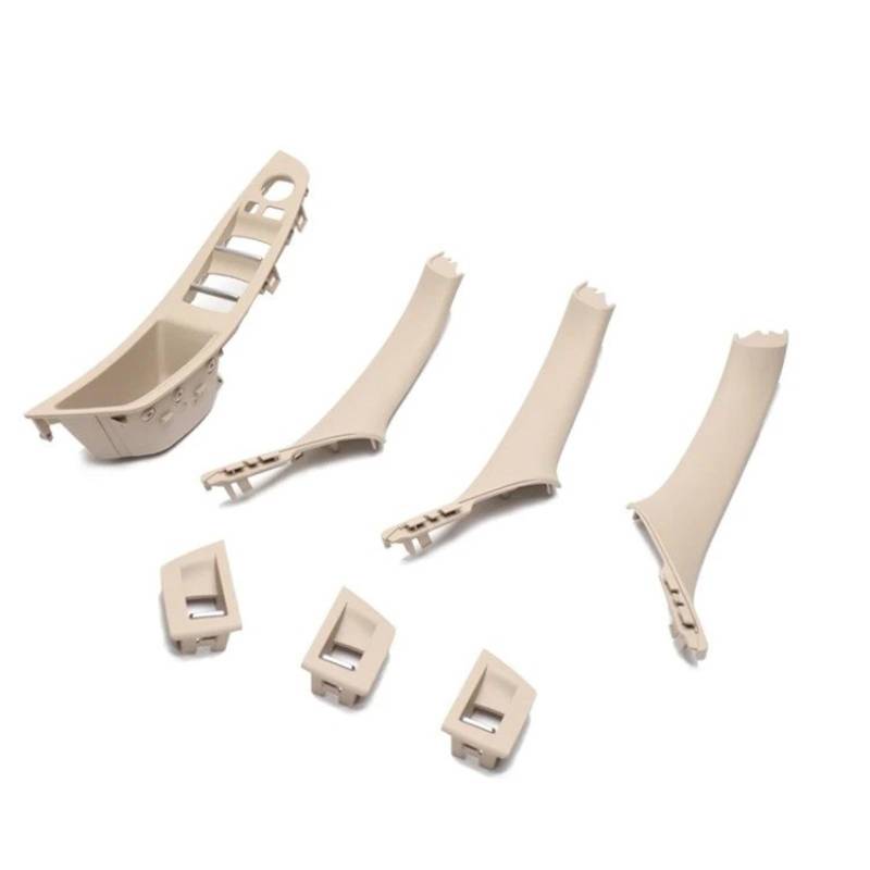 Innen Links Rechts Türgriff Für 5 Series F10 F11 520 525 Linkslenker LHD 2010–2017 Beige Schwarz Auto-Innentürgriff Innentürverkleidung Pull-Trim-Abdeckung Türgriff Innentür Auto von WALEQW