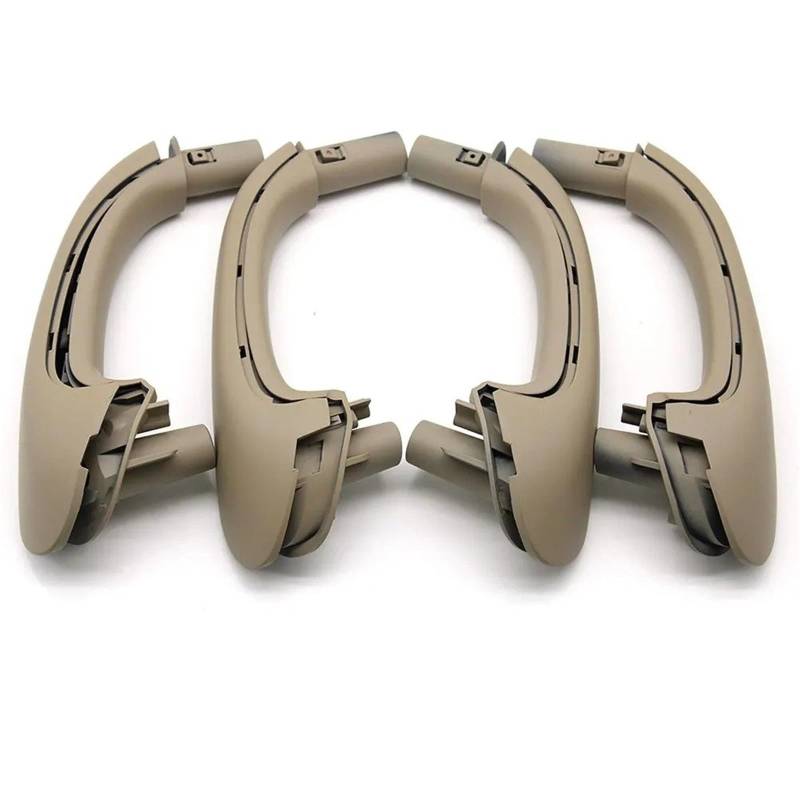 Innen Links Rechts Türgriff Für Benz W203 C Klasse Limousine 2000 2001 2002-2007 2PCS/4PCS Auto Innen Schwarz Beige Grau Front Tür Pull Griff Set Ersatz Türgriff Innentür Auto von WALEQW