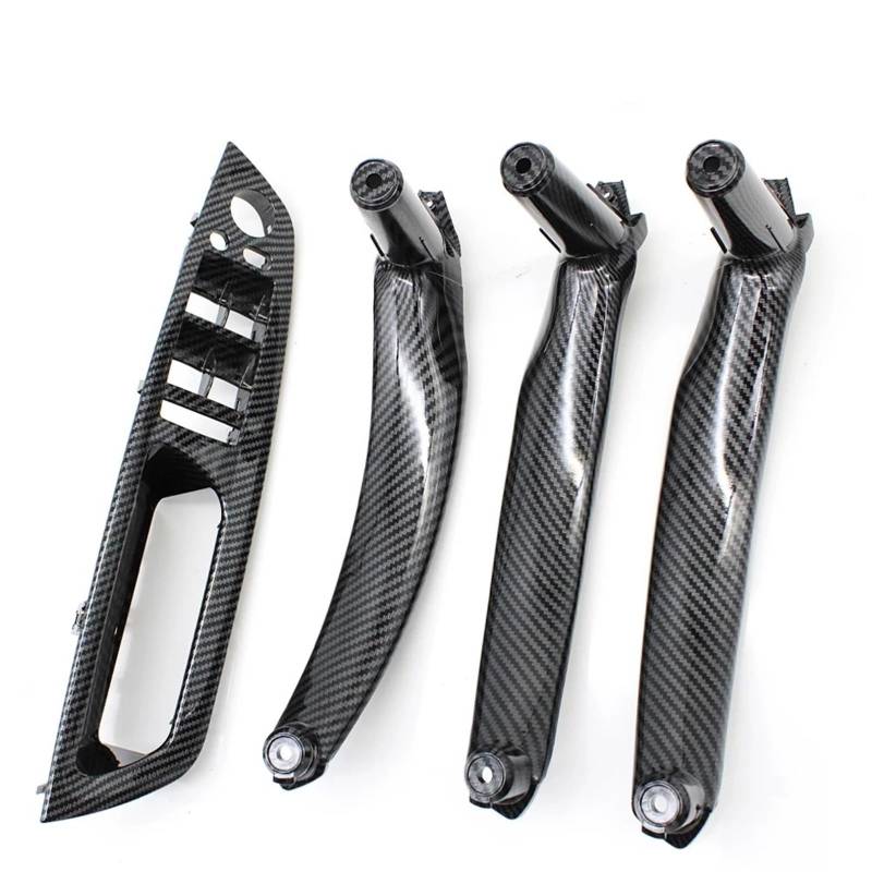 Innen Links Rechts Türgriff Für X5 Für X6 E70 E71 E72 2007 2008 2009 2010-2014 LHD RHD 4 Stücke Set Tür Fenster Schalter Panel Armlehne Pull Griff Abdeckung Trim Türgriff Innentür Auto von WALEQW