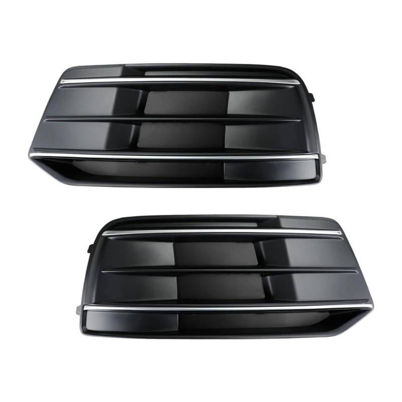 Kühlergrill Grill 1 Paar Front Stoßstange Abdeckung Unteren Kühlergrill Lünette Einsatz Nebel Lampe Rahmen Kompatibel Für Q5 Für Q5l 2018 2019 2020 2021 2022 Nieren Kühlergrill von WALEQW