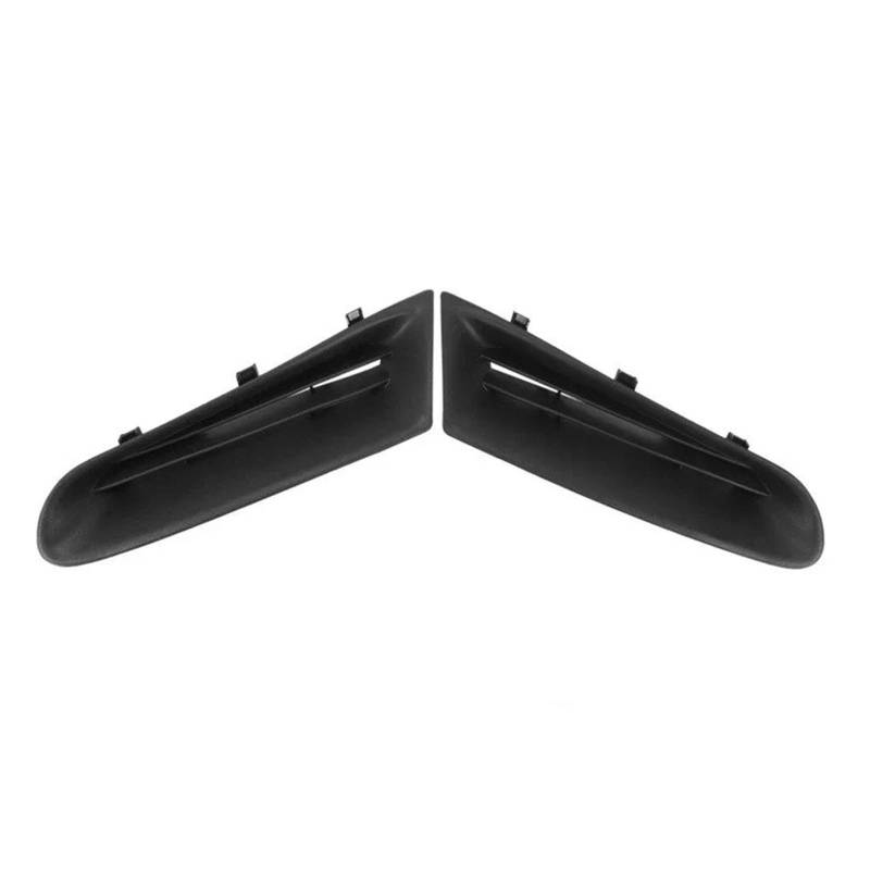 Kühlergrill Grill Auto Front Stoßstange Grill Für Clio Für MK3 2005 2006-2009 Nebel Licht Offene Entlüftungs Grille Intake Nebel Licht Scheinwerfer Abdeckung Nieren Kühlergrill(1 Paar) von WALEQW