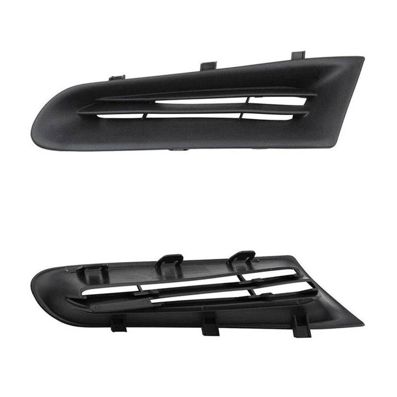 Kühlergrill Grill Auto Front Stoßstange Grill Für Clio Für MK3 2005 2006-2009 Nebel Licht Offene Entlüftungs Grille Intake Nebel Licht Scheinwerfer Abdeckung Nieren Kühlergrill(Only 1 Left) von WALEQW