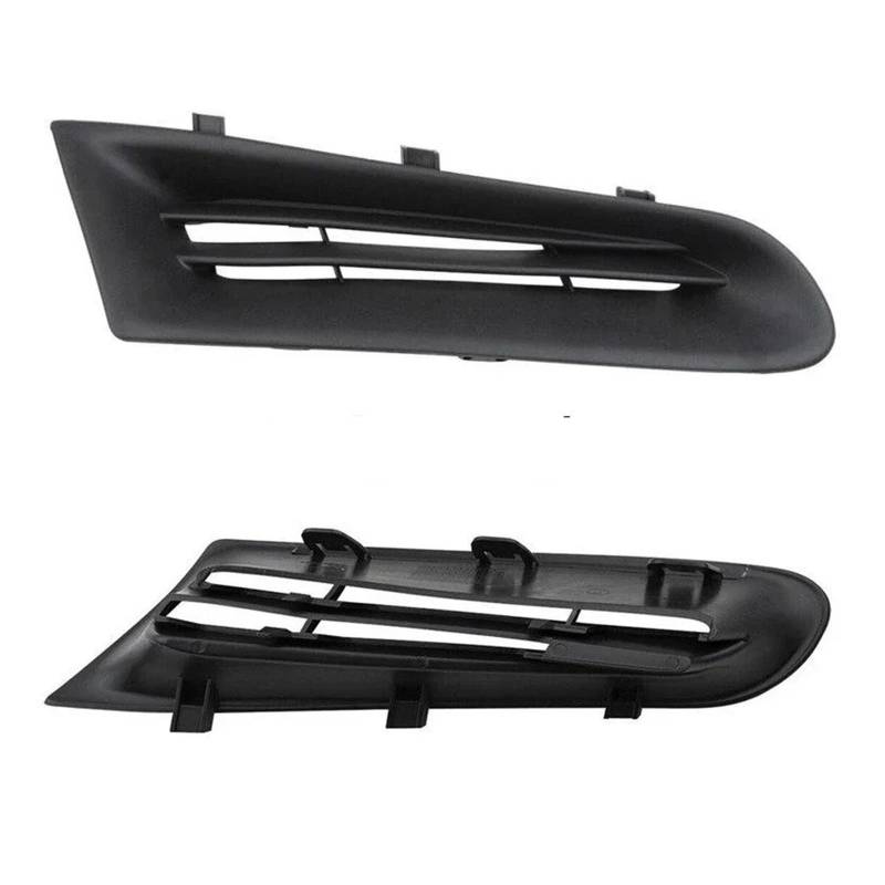 Kühlergrill Grill Auto Front Stoßstange Grill Für Clio Für MK3 2005 2006-2009 Nebel Licht Offene Entlüftungs Grille Intake Nebel Licht Scheinwerfer Abdeckung Nieren Kühlergrill(Only 1 Right) von WALEQW