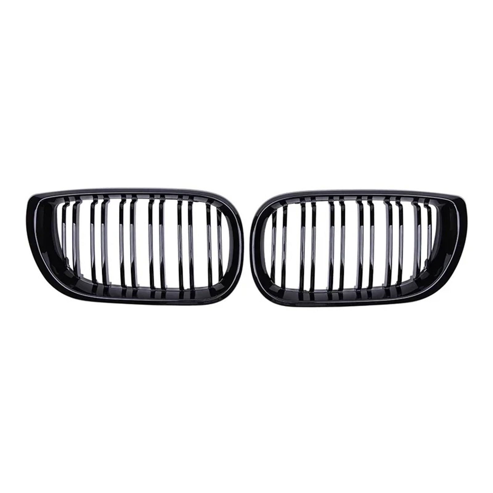 Kühlergrill Grill Auto-Frontnierengrill Glänzend Schwarz Doppellamellen-Haubengrill Racing-Grills Für 3er-Reihe Für E46 4-Türer 2002 2003 2004 2005 Nieren Kühlergrill Kühlergrill Grill Auto-Frontnierengrill Glänzend Schwarz Doppellamellen-Haubengrill Racing-Grills Für 3er-Reihe Für E46 4-Türer 2002 2003 2004 2005 Nieren Kühlergrill von WALEQW
