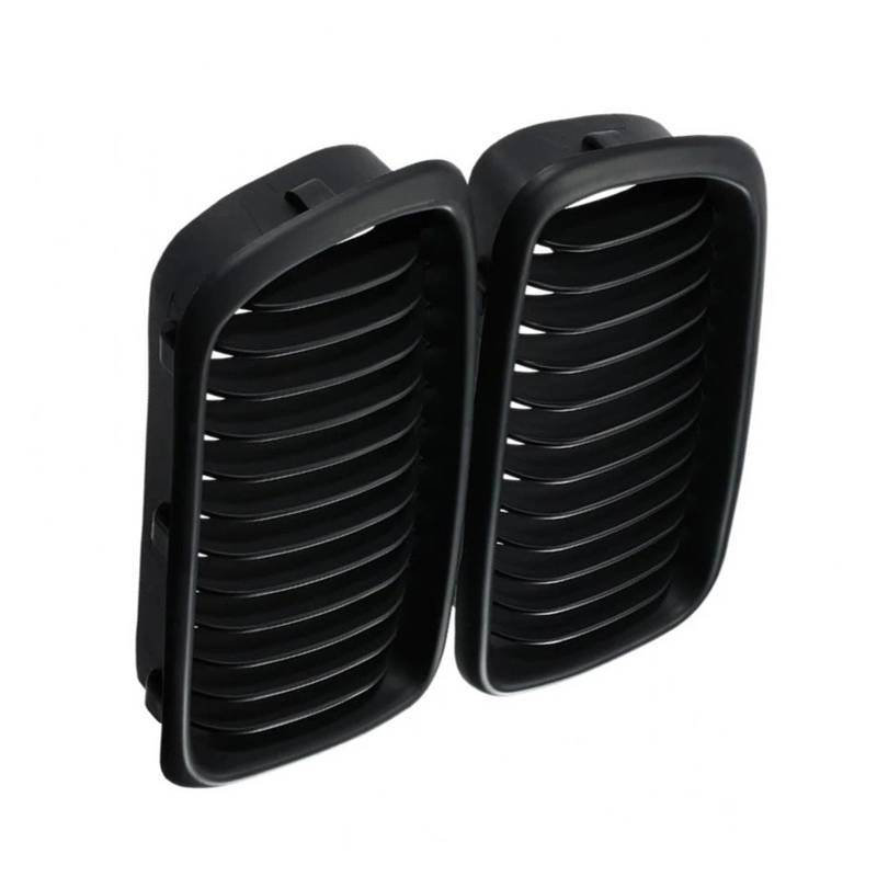 Kühlergrill Grill Auto-Frontstoßstange Nierengrill Renngitter Glänzend Mattschwarz Für 7er-Reihe Für E38 1999 2000 2001 Nieren Kühlergrill(Matt-schwarz) von WALEQW