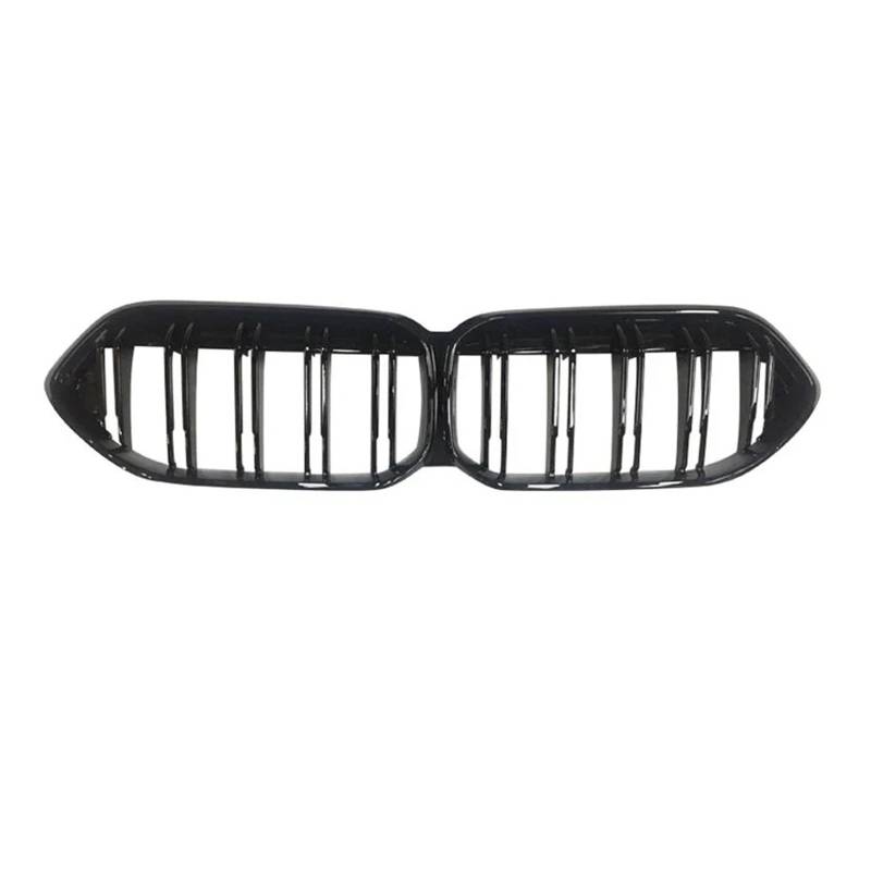Kühlergrill Grill Frontnierengrill-Kits Tuning Für 2er-Serie Für F44 Für 216d Für 218i Für 220i Für 228i Für M235i Für Gran Coupe Renngrills Nieren Kühlergrill(Black Dual Slat) von WALEQW