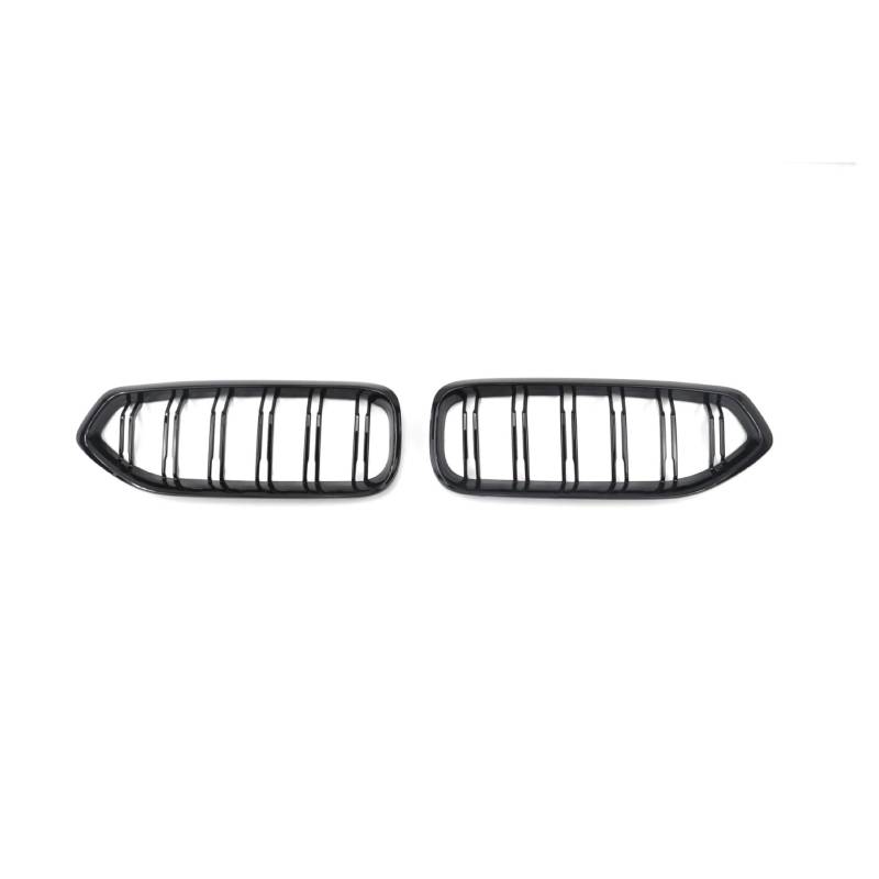 Kühlergrill Grill Geeignet Für Die Z4-Serie Für G29-Modifikations-Upgrade Doppelte Linie Glänzend Schwarz Mittelgrill Frontgrill 2019 2020 2021 2022 2023 Nieren Kühlergrill von WALEQW