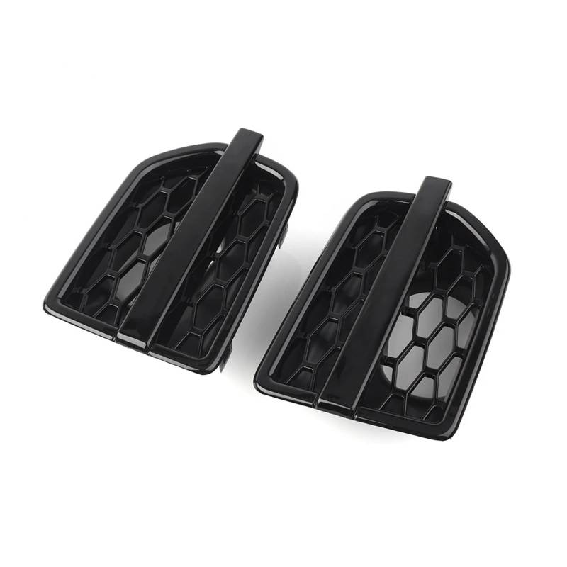 Kühlergrill Grill Glanz Schwarz Auto Air Intake Fender Vents Seite Grille ABS Für Land Für Rover Für LR4 Für Entdeckung 4 2010 2011 2012 2013 2014 2015 2016 Nieren Kühlergrill von WALEQW